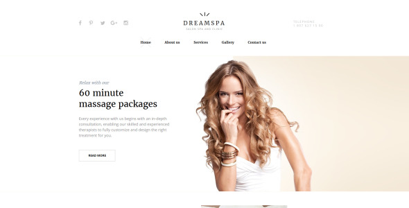салон красоты moto cms html шаблон