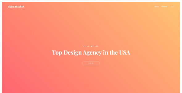 дизайн-агентство отзывчивый многостраничный шаблон сайта