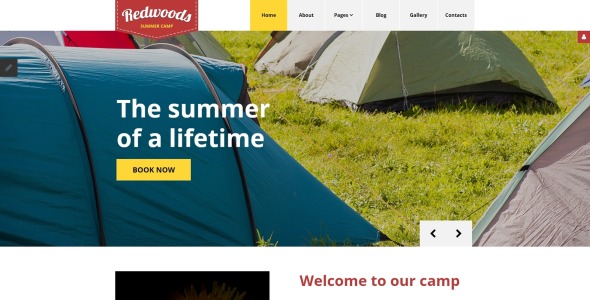 шаблон redwoods joomla