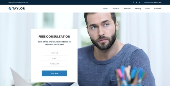тема wordpress для финансового учета