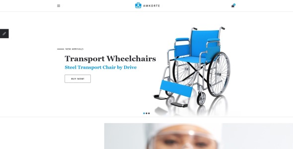 шаблон opencart магазина медицинского оборудования