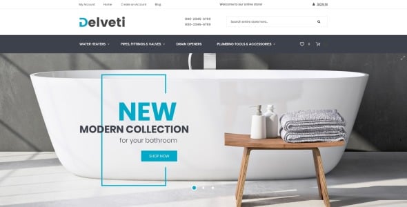 сантехника поставки magento тема