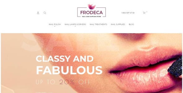 маникюр и маникюрные принадлежности отзывчивый magento 2 тема magento тема