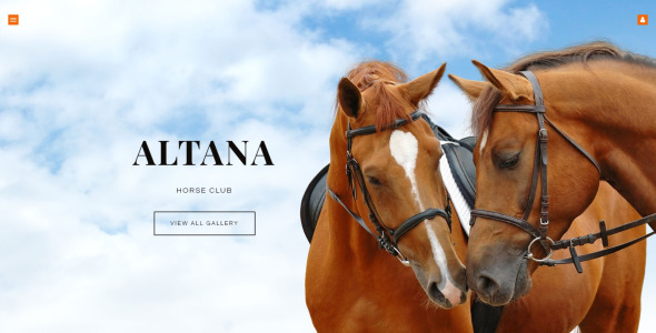 лошадь отзывчивый шаблон joomla