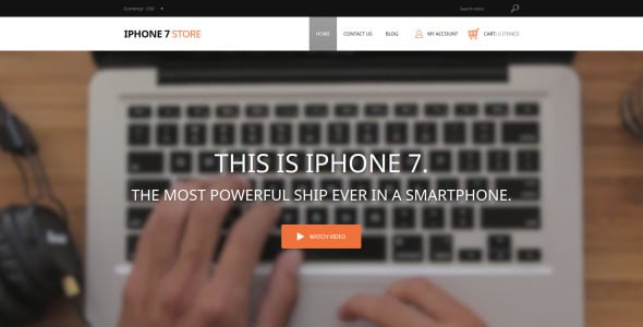 iphone мобильные телефоны отзывчивая тема shopify