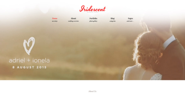 тема wordpress брак и свадьба