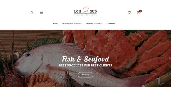 морепродукты деликатесы magento тема