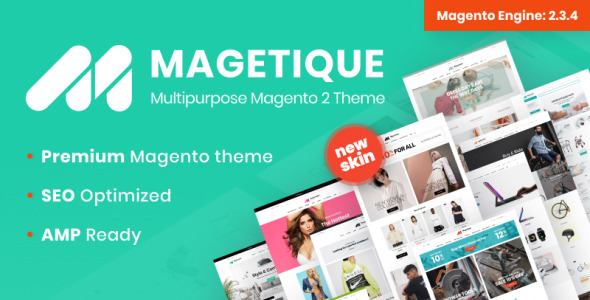 многоцелевая тема magento с поддержкой amp