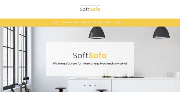 тема wordpress для мебельной и производственной компании