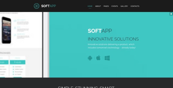 софтверная компания отзывчивый шаблон joomla