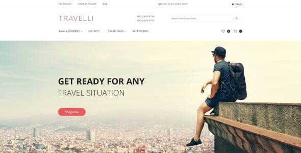 туристическое снаряжение и туристическое снаряжение тема magento