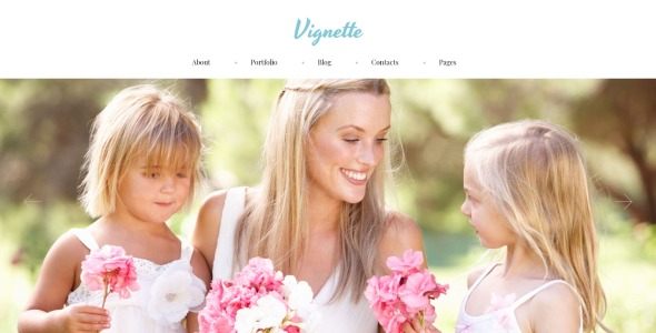 семейный фотограф и портфолио wordpress тема