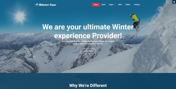 отзывчивый шаблон joomla туристического агентства