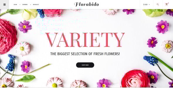 шаблон цветочного магазина virtuemart