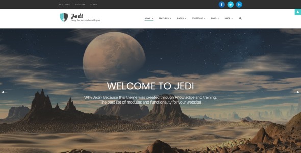 творческий универсальный шаблон joomla