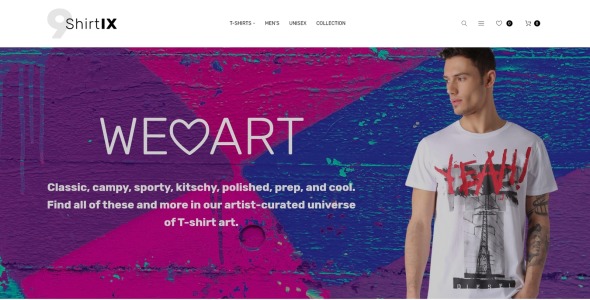 магазин рубашек отзывчивая тема magento