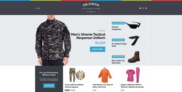 шаблон единого магазина opencart