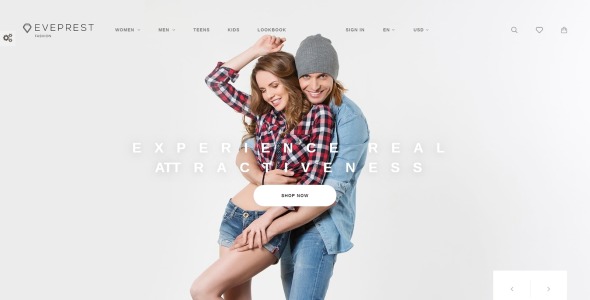 тема модного бутика prestashop