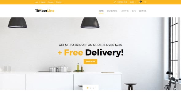 шаблон virtuemart для мебели