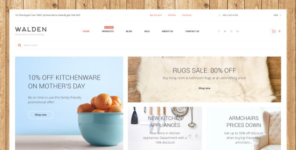 home decor &amp; furnishing онлайн супермаркет shopify тема