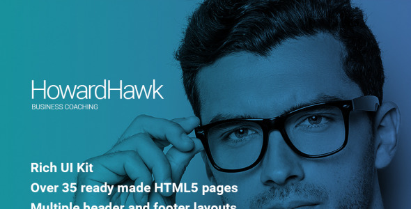 бизнес-коучинг многостраничный шаблон сайта