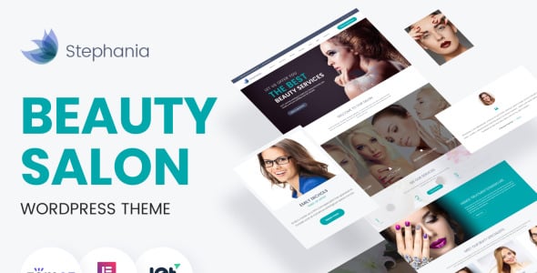салон красоты и уход за кожей wordpress тема