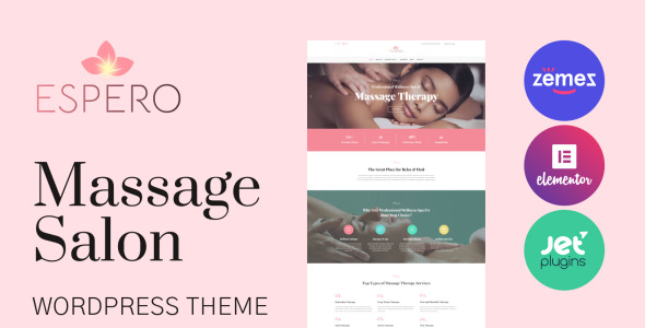 массажный салон отзывчивый wordpress тема