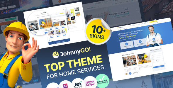 многофункциональные домашние сервисы wordpress тема