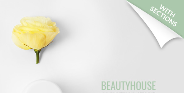 магазин косметики shopify тема