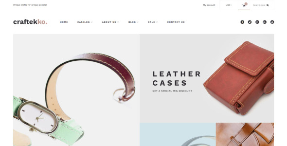 сумочка отзывчивая тема shopify