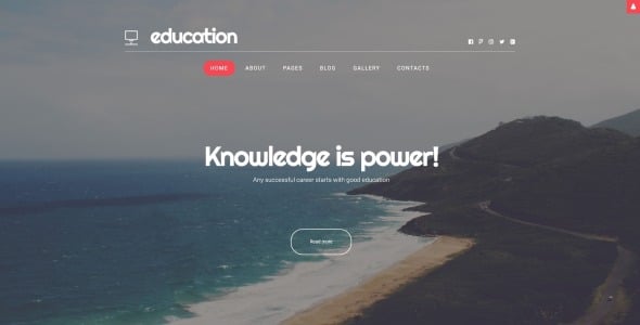 education responsive joomla template