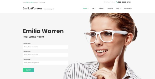 недвижимость wordpress тема