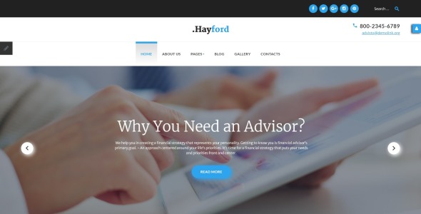 отзывчивый шаблон joomla для финансового консультанта