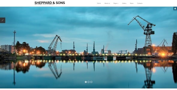 морской адаптивный шаблон joomla