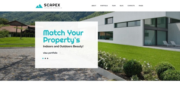 внешний дизайнер портфолио wordpress тема