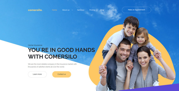 шаблон comersilo moto cms 3