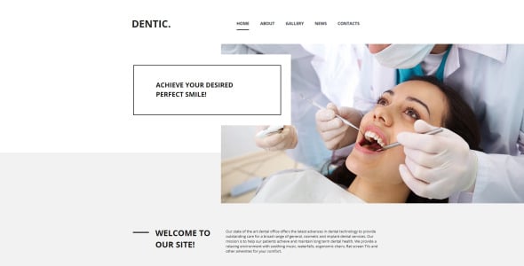 стоматология moto cms html шаблон