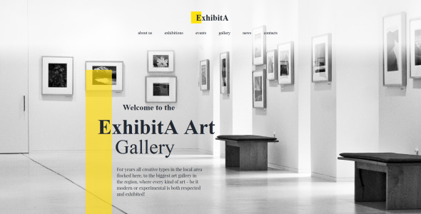 портретная галерея moto cms html шаблон