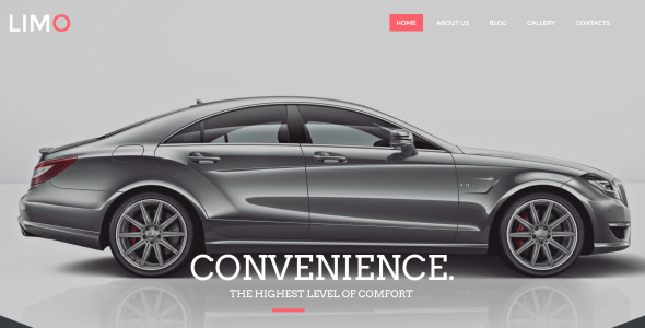 лимузин сервис moto cms html шаблон