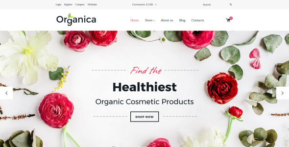 магазин косметики virtuemart шаблон