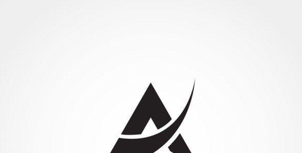 Шаблон логотипа на тему графика