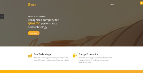 gas &amp; oil отзывчивый шаблон joomla