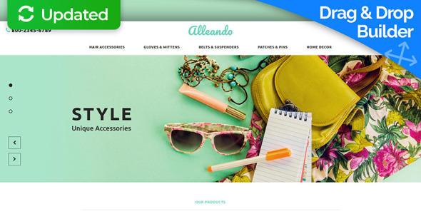 магазин подарков отзывчивый шаблон электронной коммерции motocms