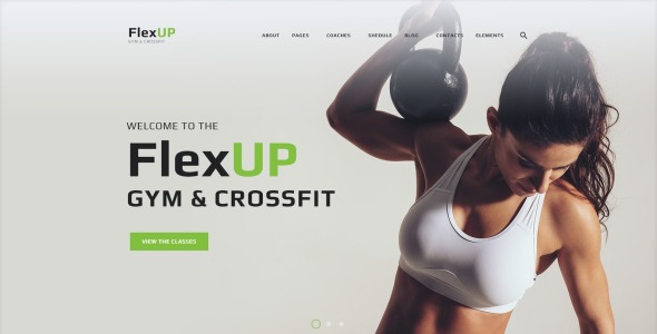 тема crossfit wordpress