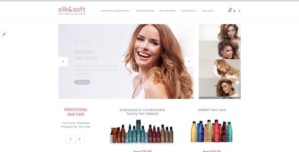 отзывчивый шаблон opencart для парикмахерской