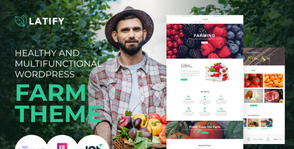 частная ферма адаптивная тема wordpress