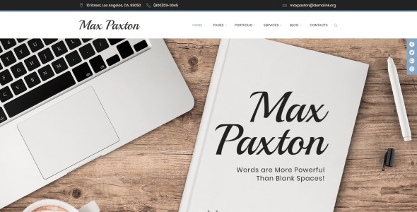 фриланс копирайтер и журналист wordpress тема