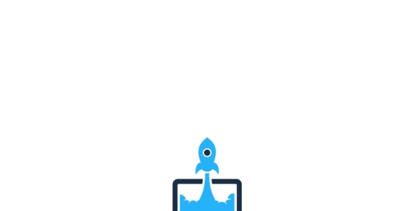 Шаблон логотипа на тему графика