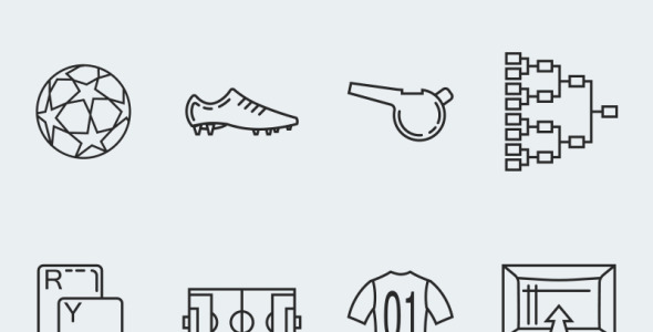 Набор иконок на тему графика