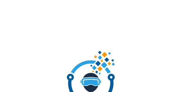 Шаблон логотипа на тему графика